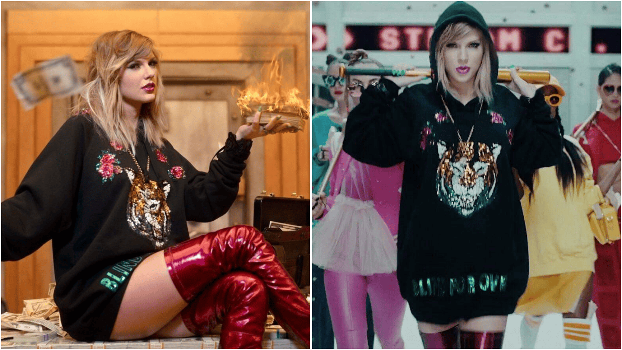 taylor swift look what you made me do outfit