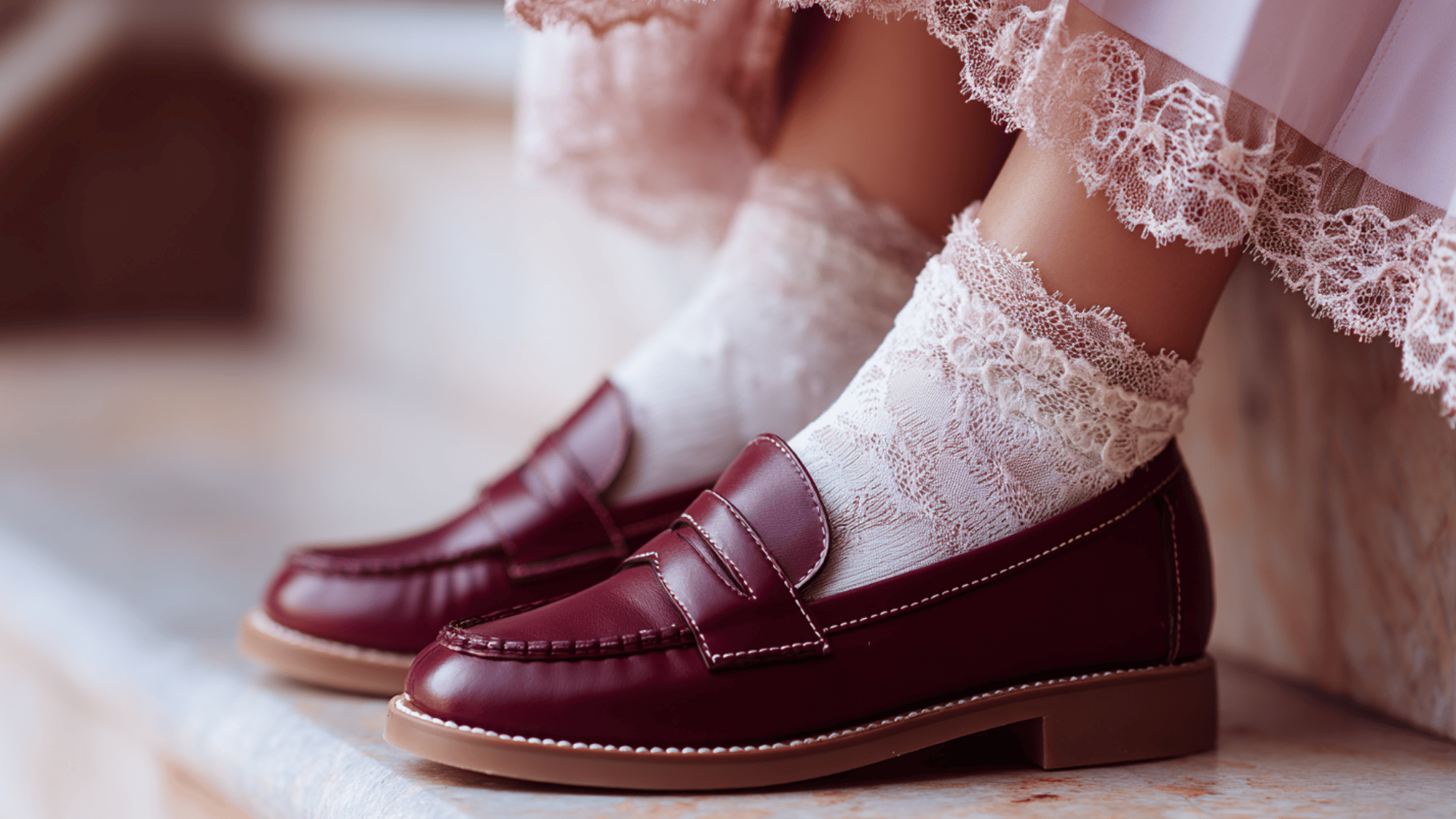 what socks to wear with loafers (7)