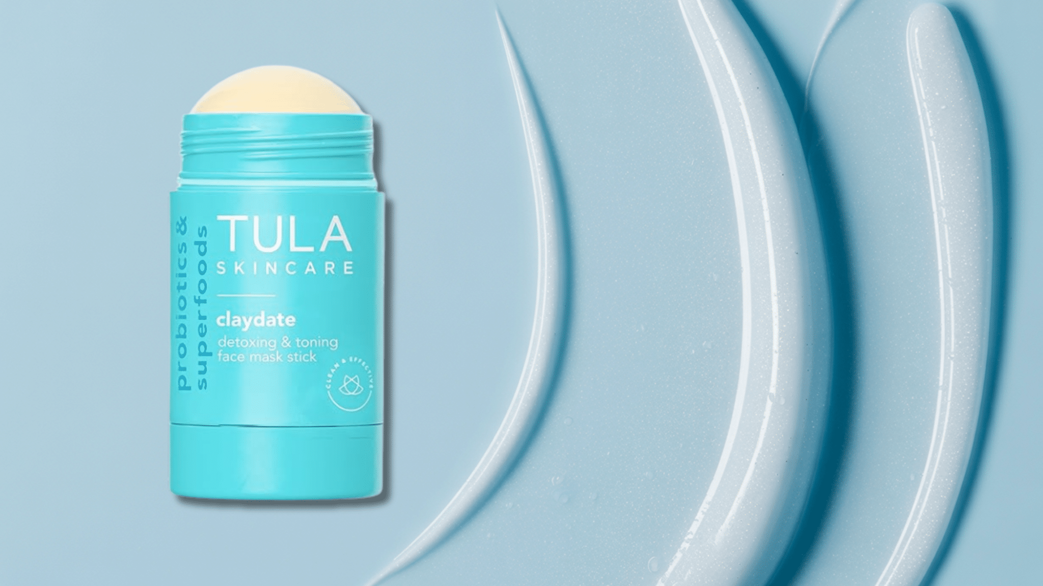 3. Claydate Detoxing & Toning Face Mask Stick