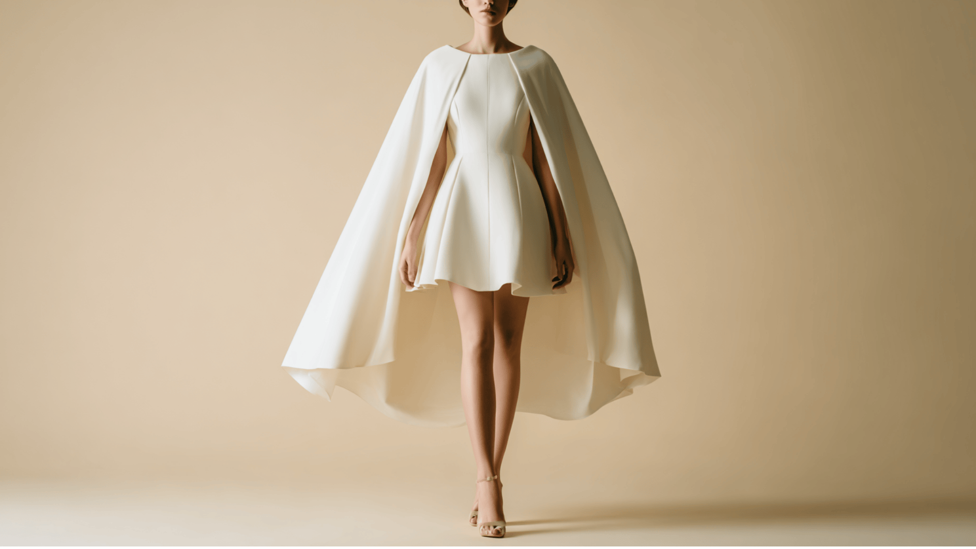 Cape dress