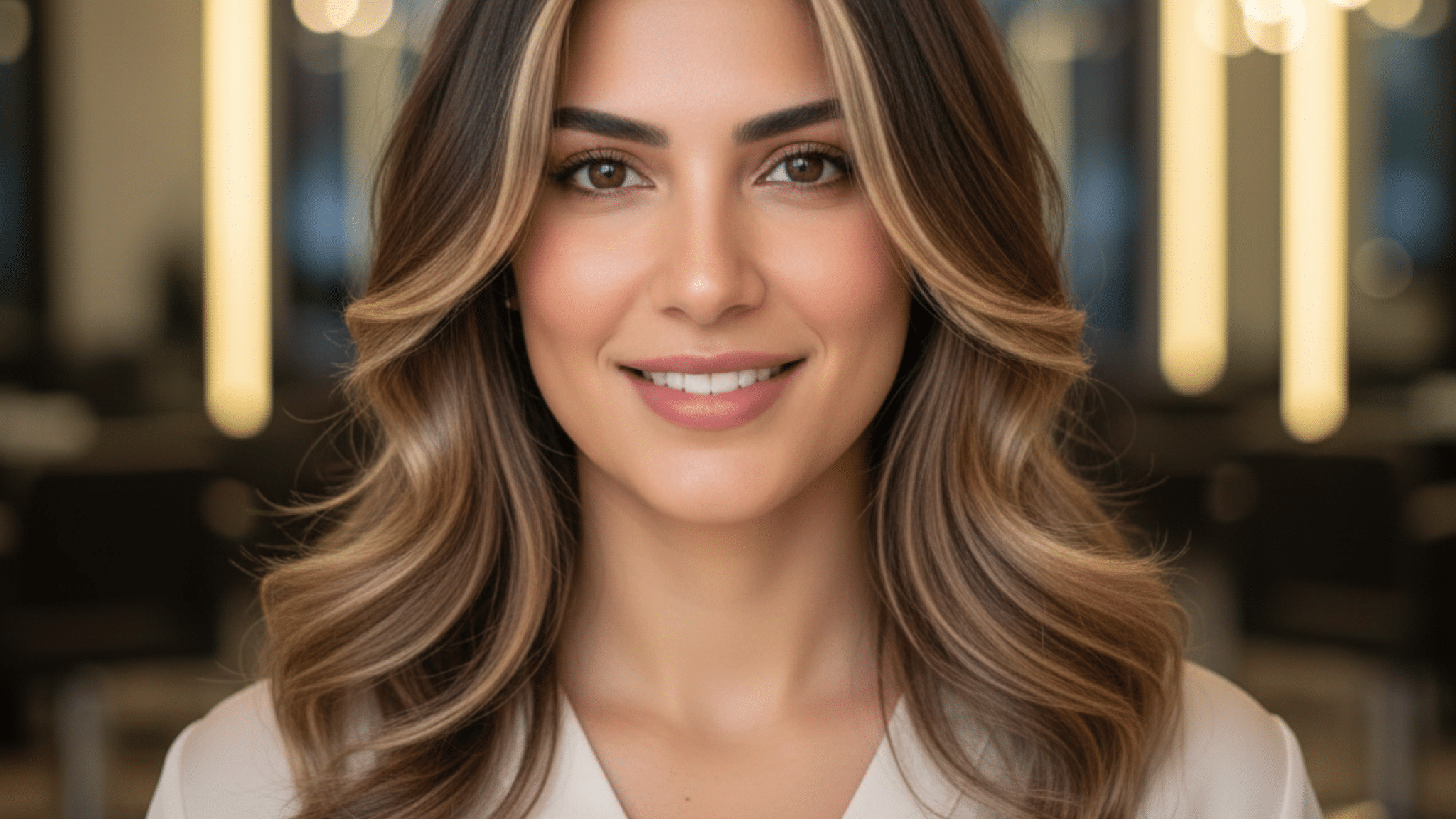 Layered cut with money pieces