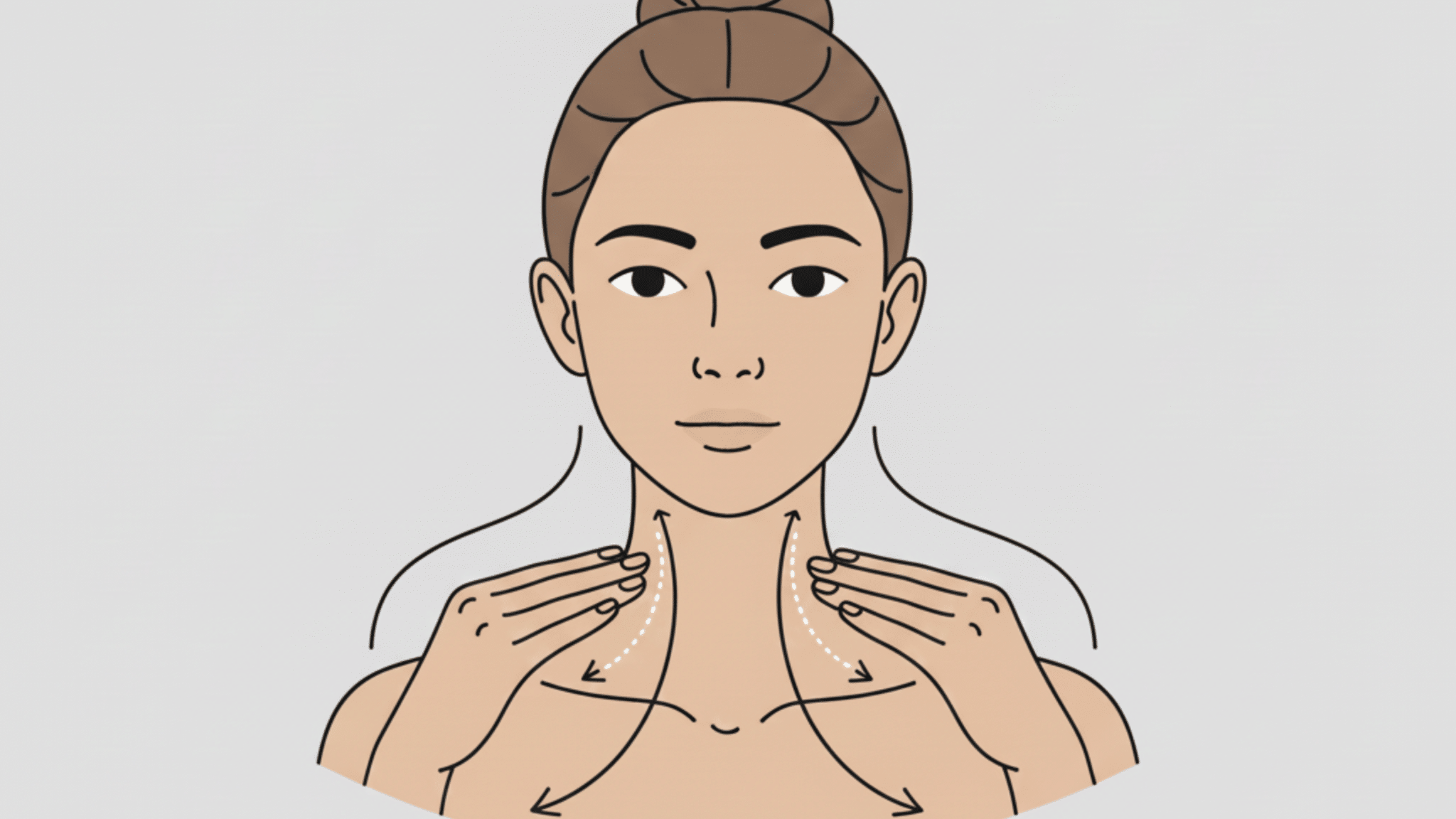 Step 2: Sides of Neck