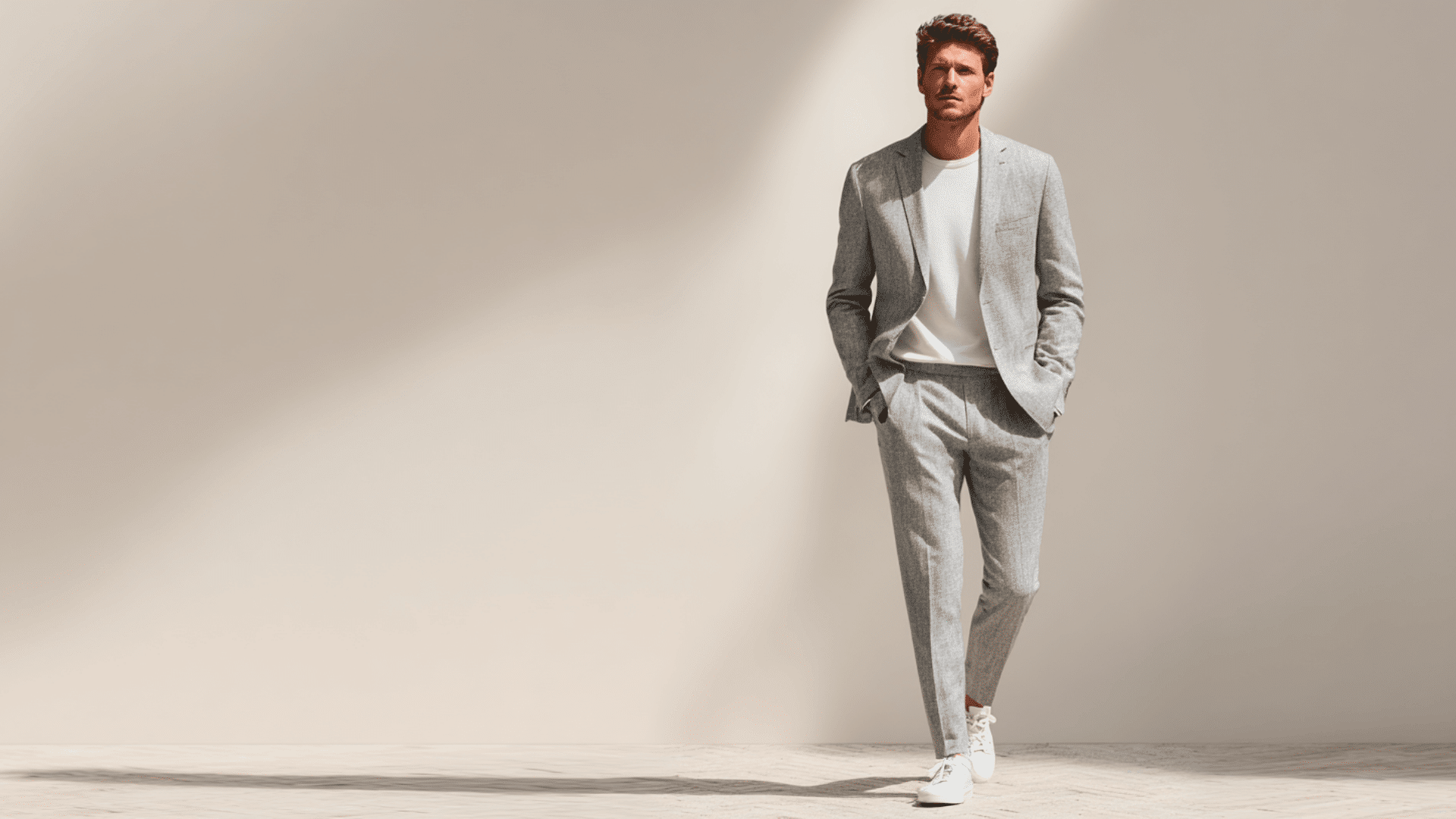 Relax the Suit so It Suits the Sneakers