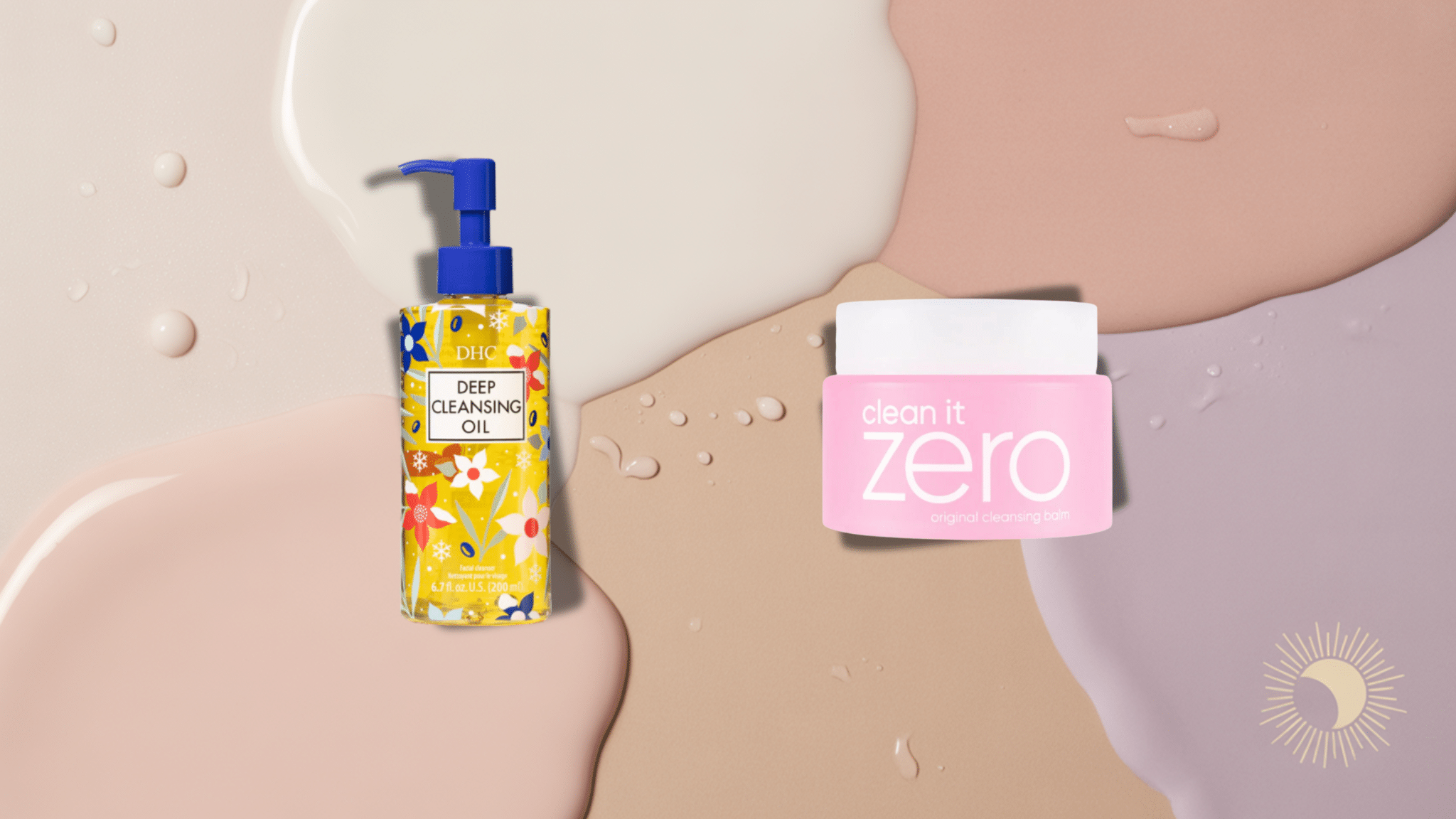 Step 1- Makeup Removal : Oil Cleanser