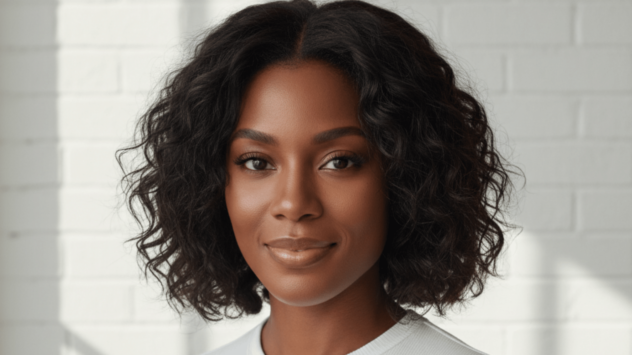 Textured collarbone bob