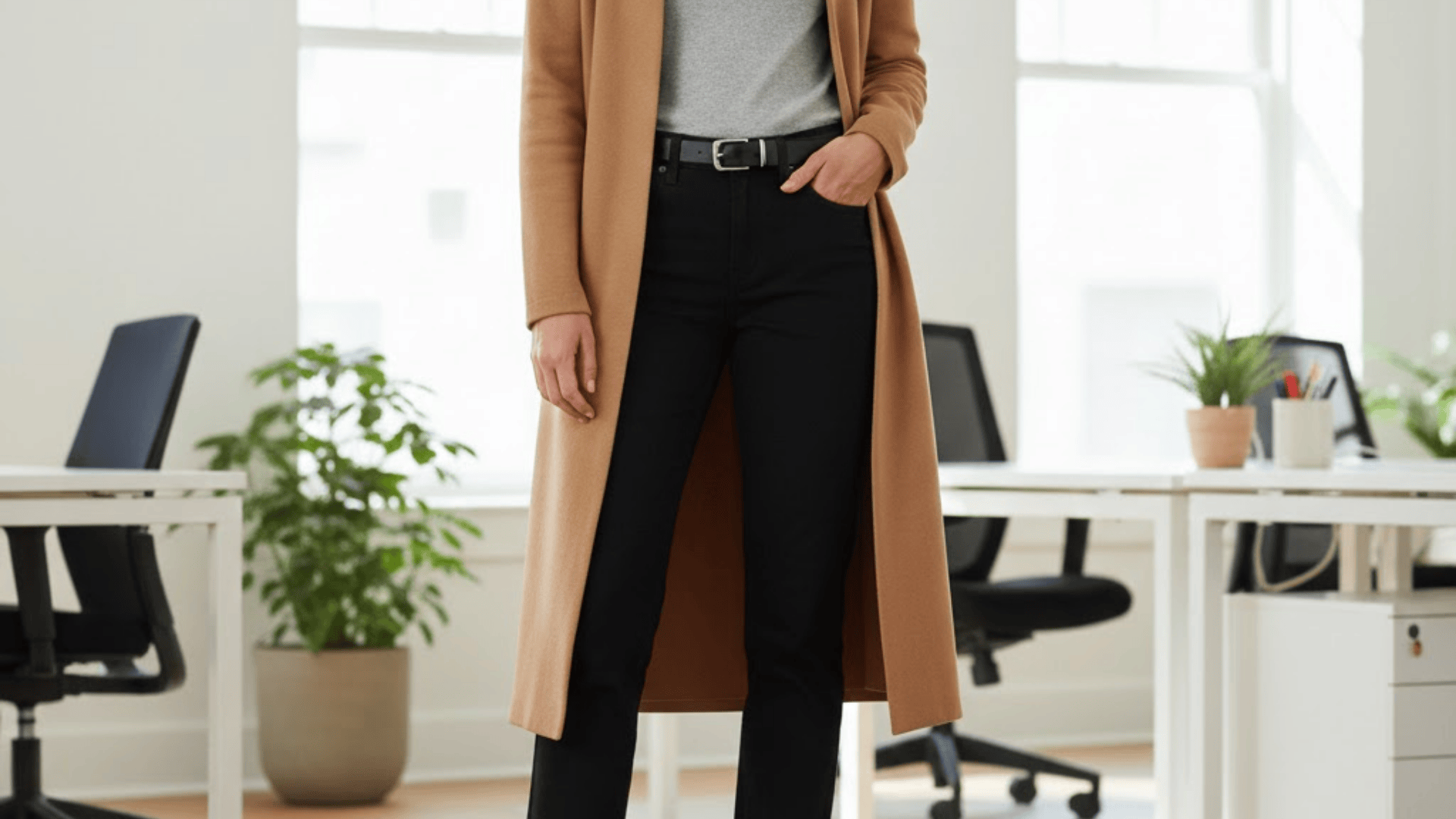 The Structured Cardigan Look