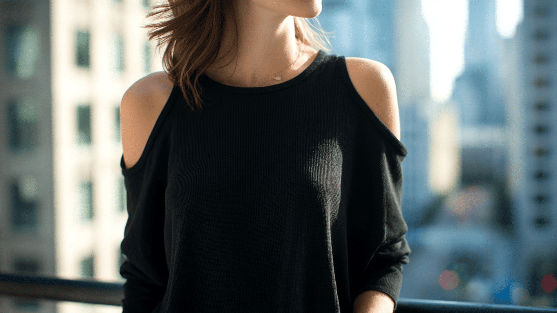 cold shoulder top