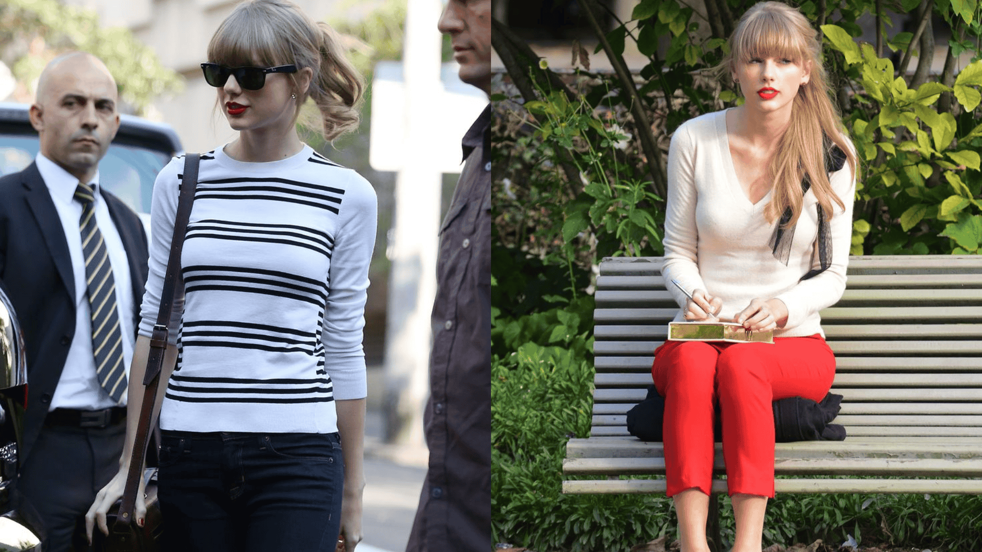 cozy knit and skinny jeans combo