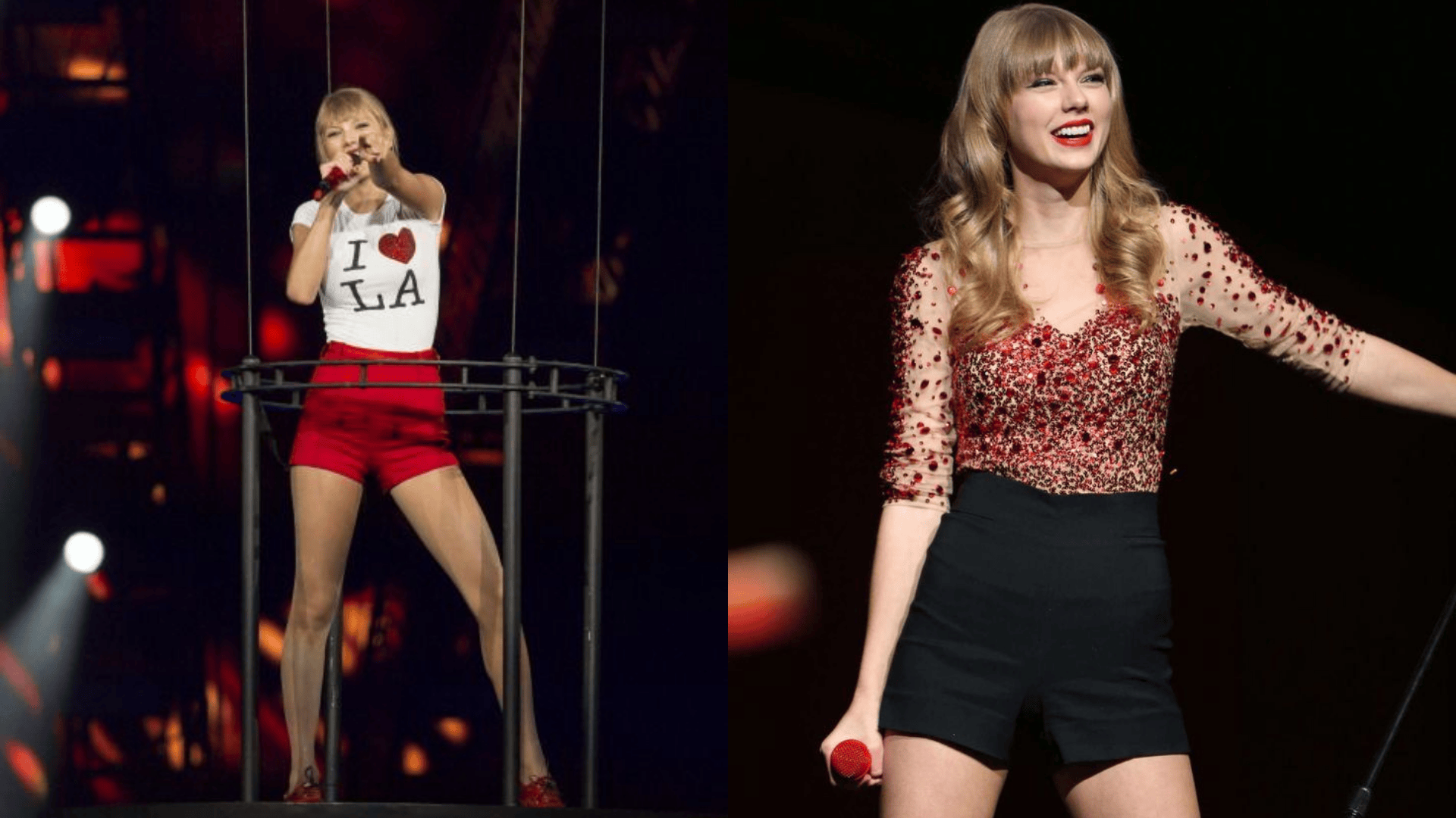 high waisted shorts as a red era staple