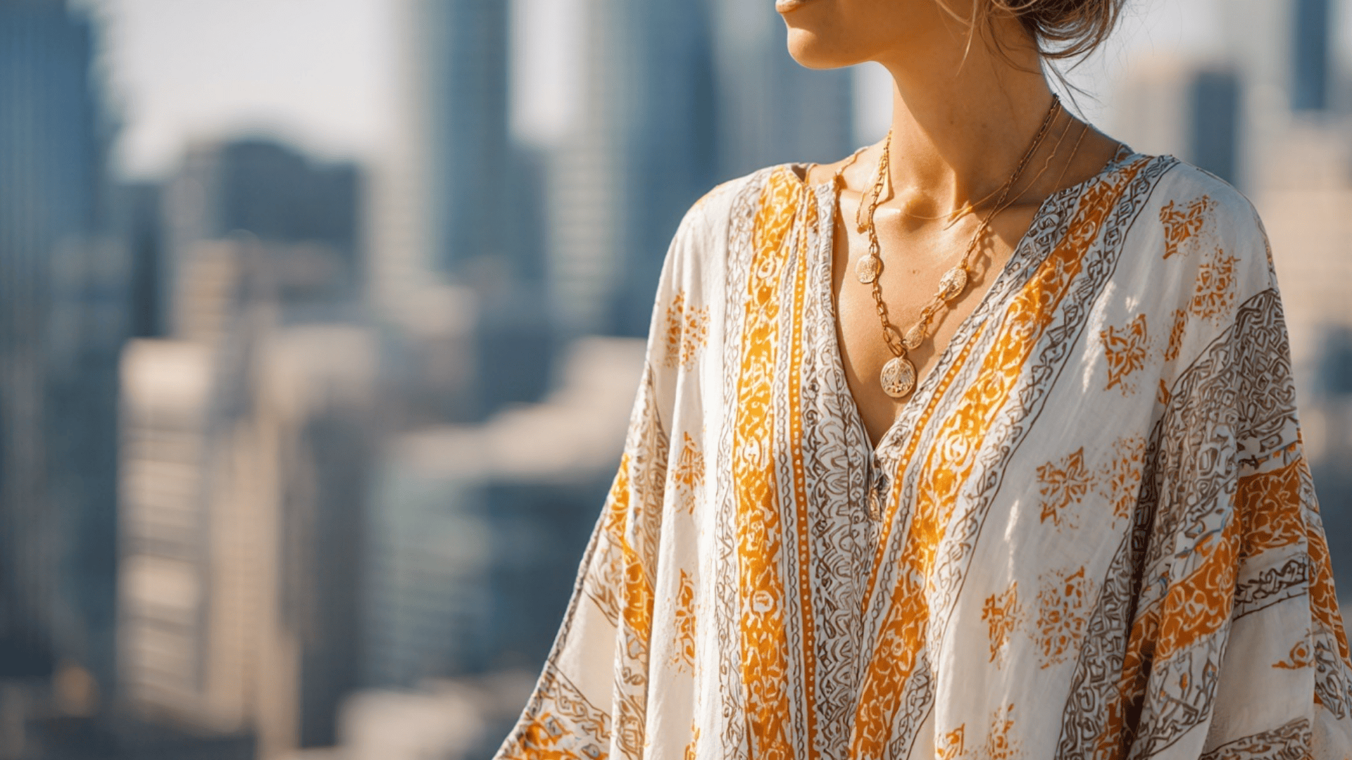 kaftan top