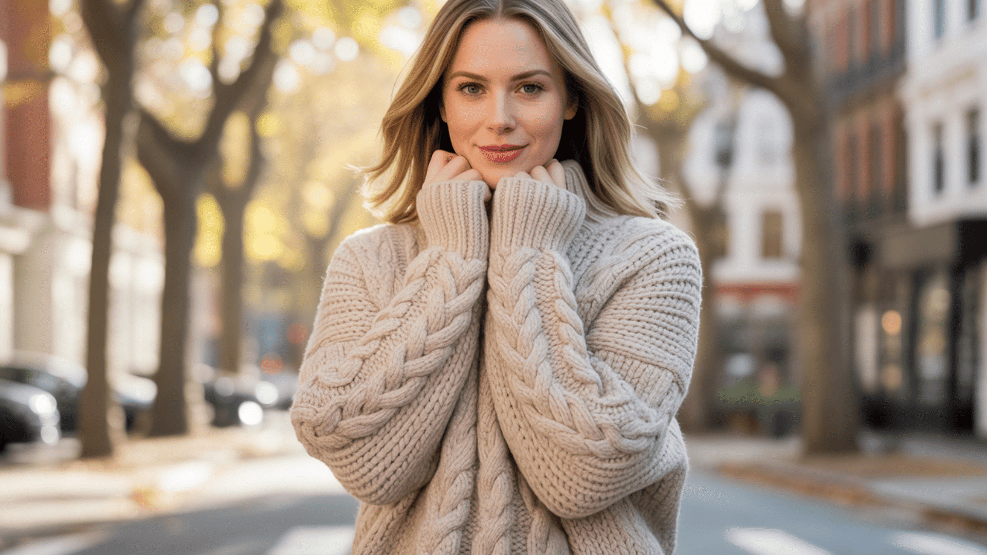 knit sweater top