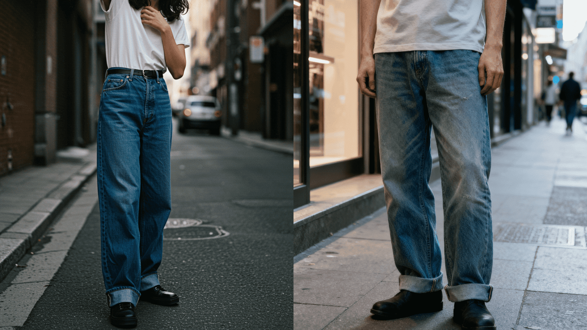 relaxed fit jeans