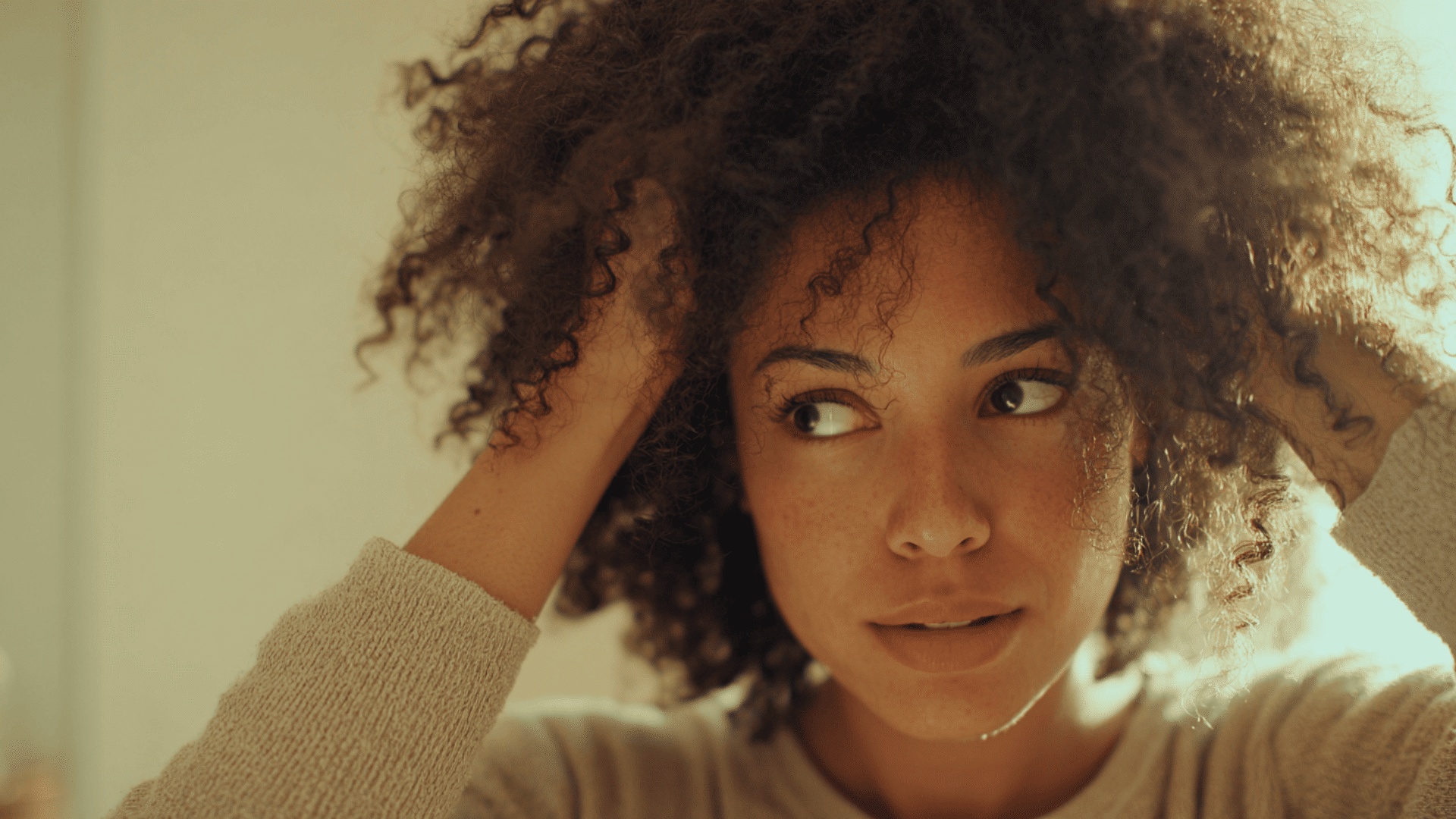 signs of heat damaged hair