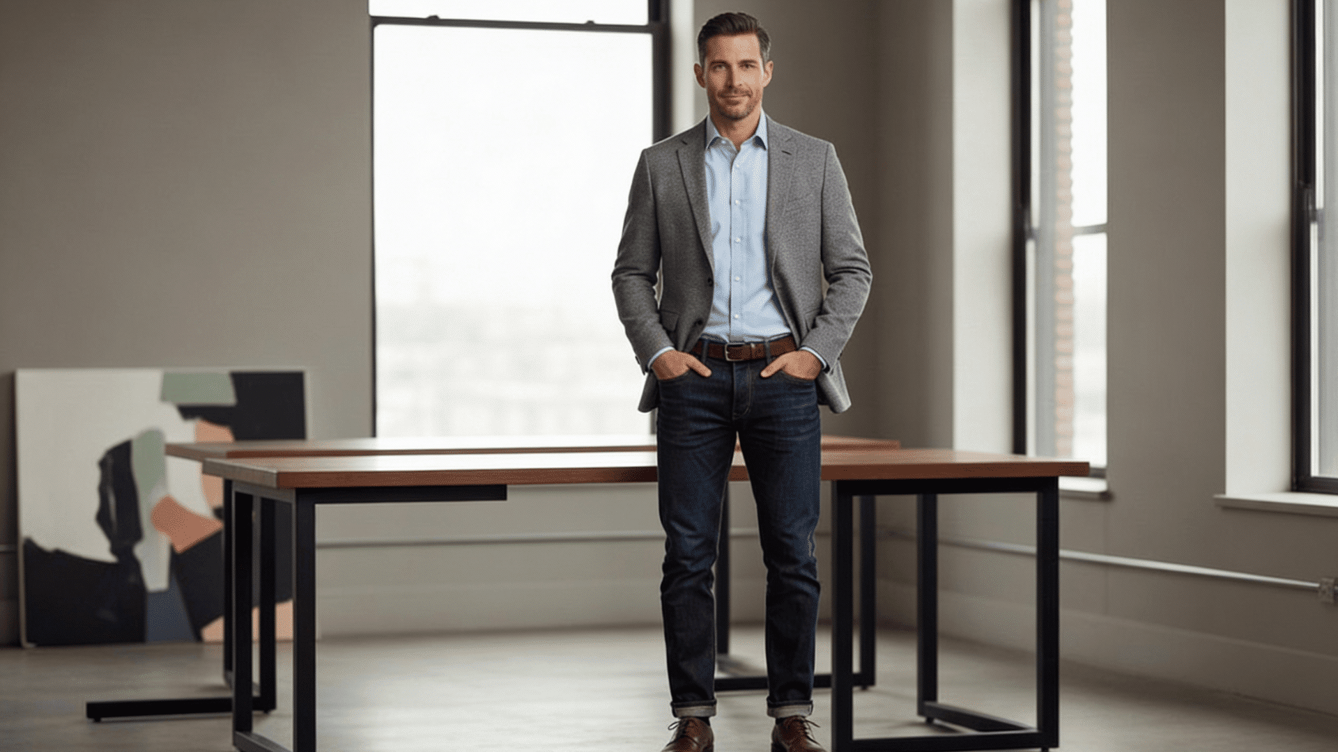 smart casual office wear