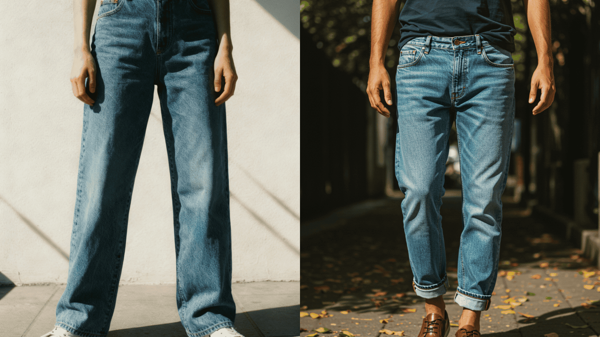 unisex boyfriend jeans