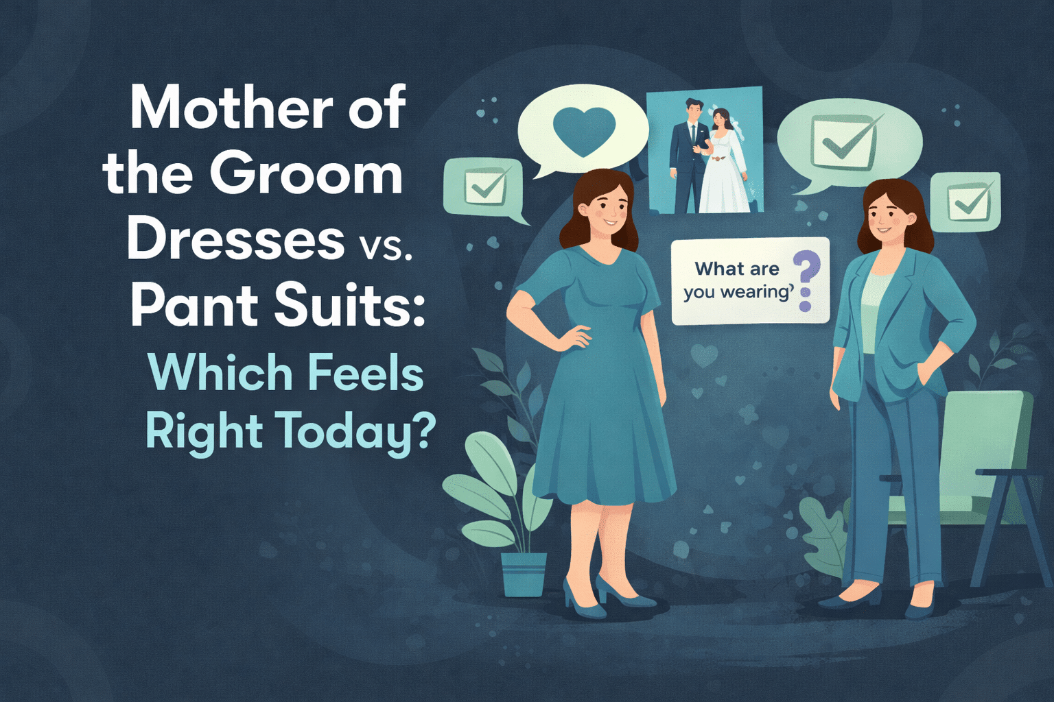 Mother of the Groom Dresses vs. Pant Suits: Which Feels Right Today?