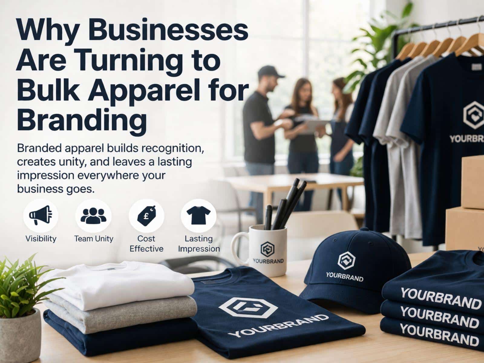 Why Businesses Are Turning to Bulk Apparel for Branding