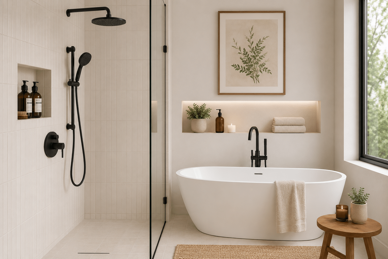 Add Spa-Like Comfort to the Shower and Bath