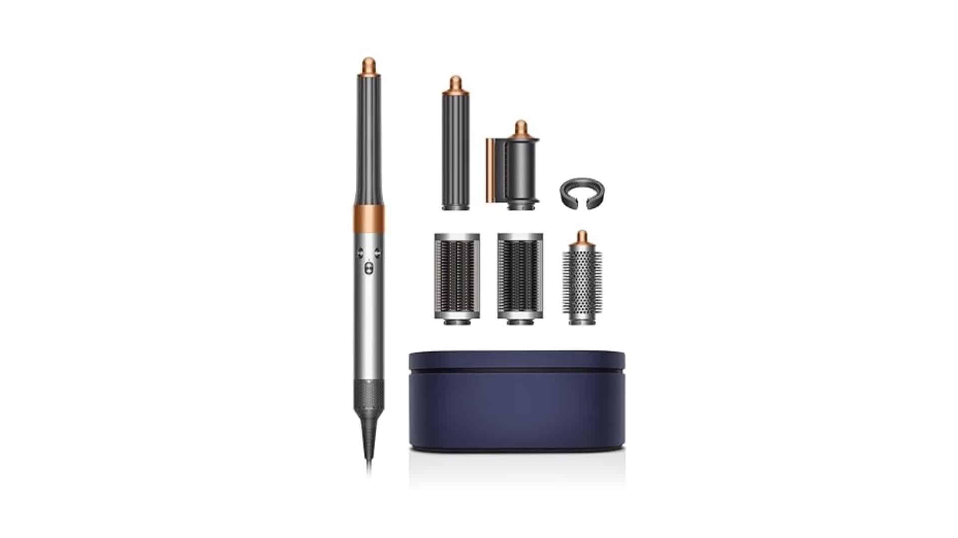 Dyson Airwrap Multi-Styler Complete Long with diffuser attachment, styling and enhancing long curly hair